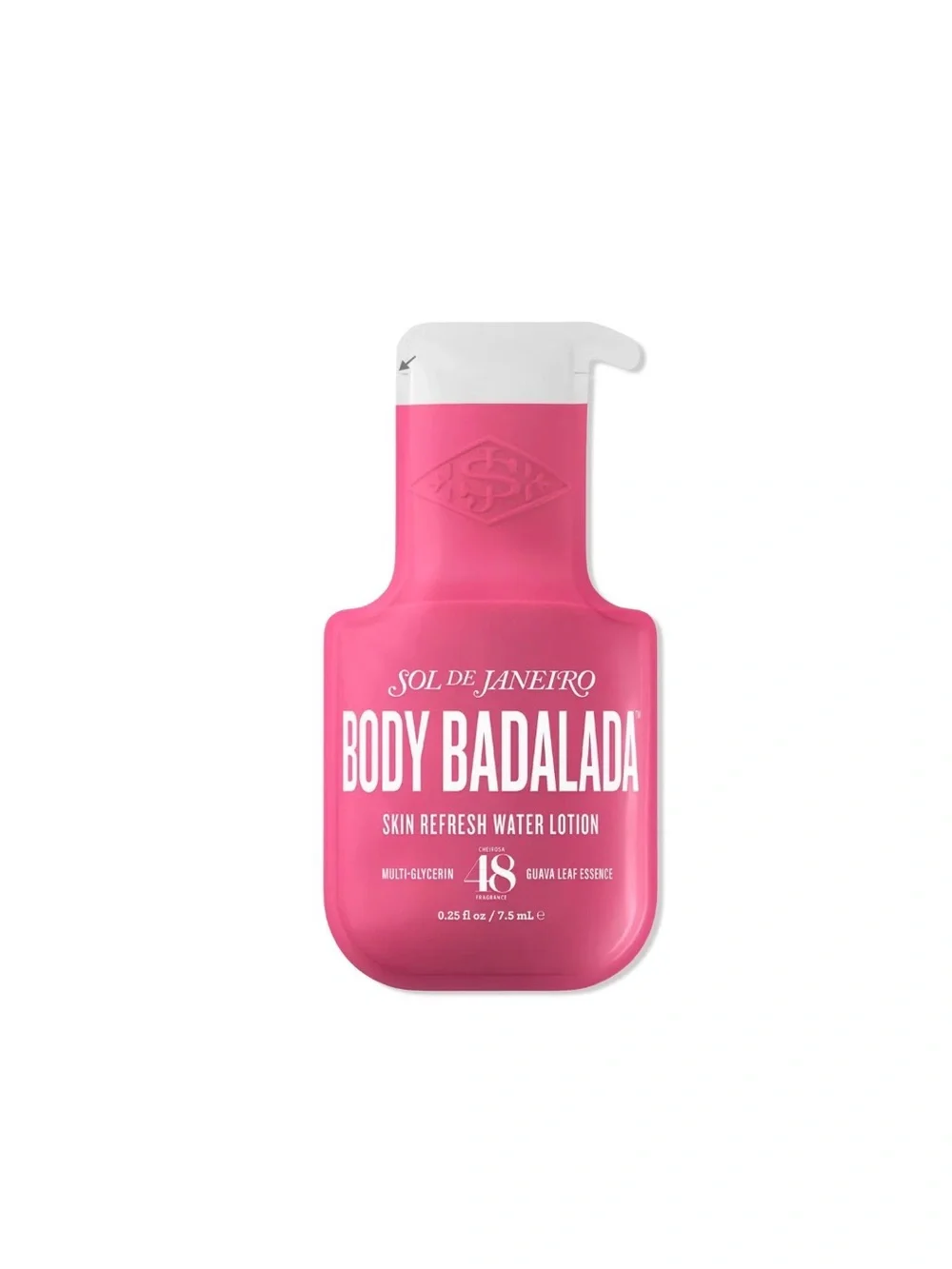 Sol de Janeiro Body Badalada Skin Refresh Water Lotion - Bright Pink Bottle